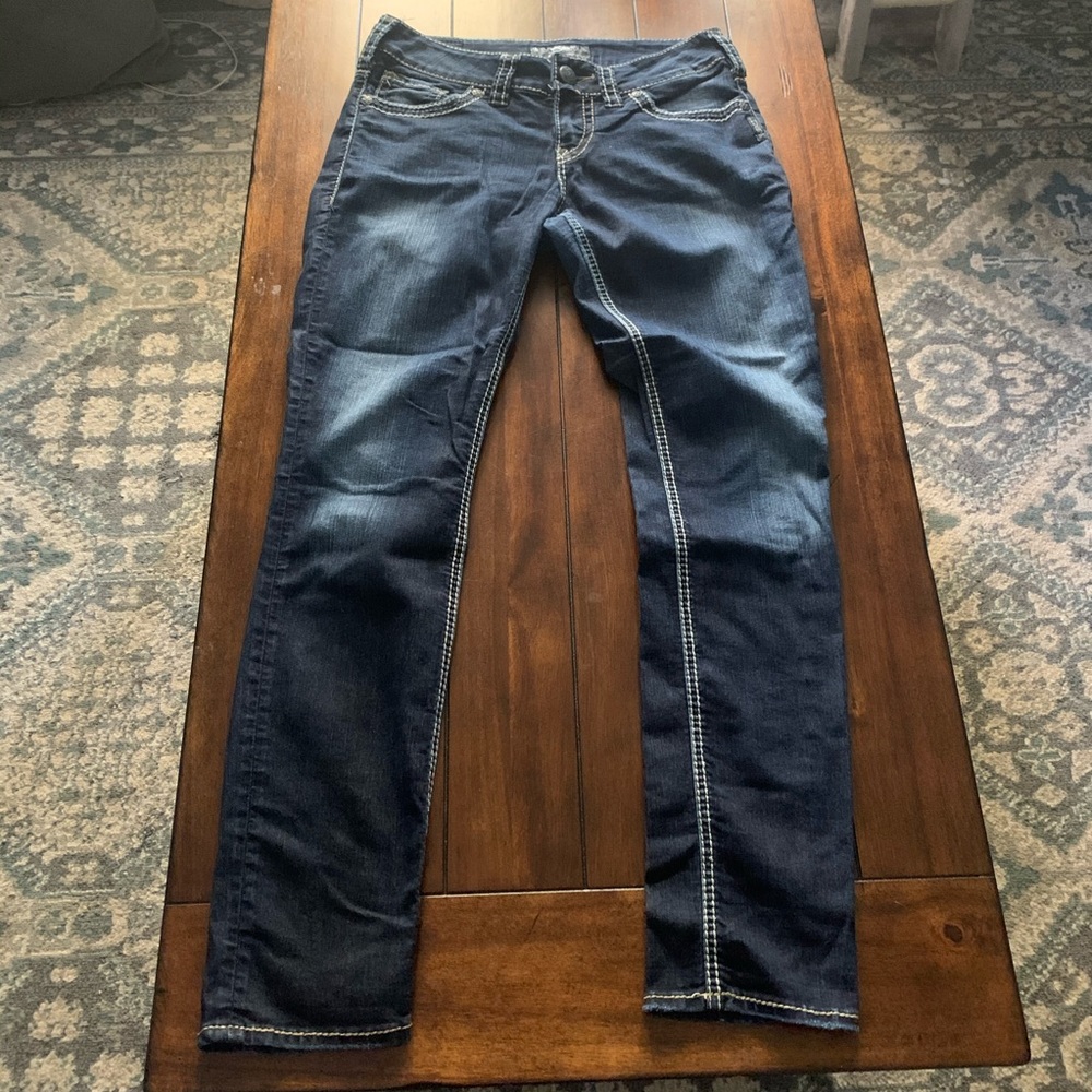 SILVER JEANS || Suki Skinny Jeans